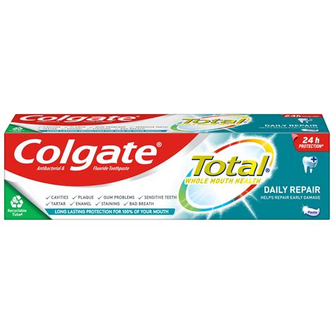 colgate daily repair|Colgate Total Daily Repair Toothpaste 75ml .
